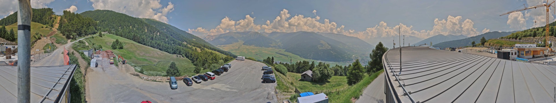 Archiv Foto Webcam Panoramablick von der Plantapatschhütte, Watles