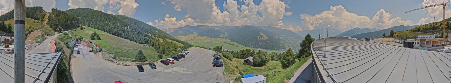 Archiv Foto Webcam Panoramablick von der Plantapatschhütte, Watles