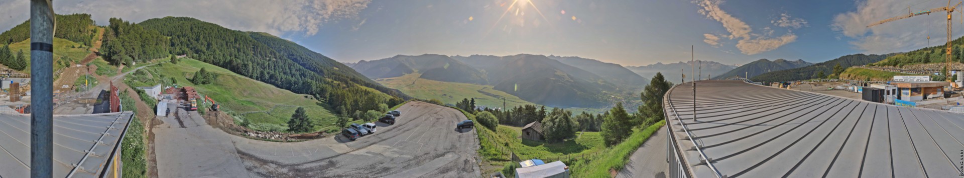 Archiv Foto Webcam Panoramablick von der Plantapatschhütte, Watles