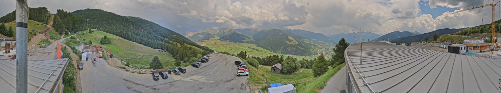 Archiv Foto Webcam Panoramablick von der Plantapatschhütte, Watles