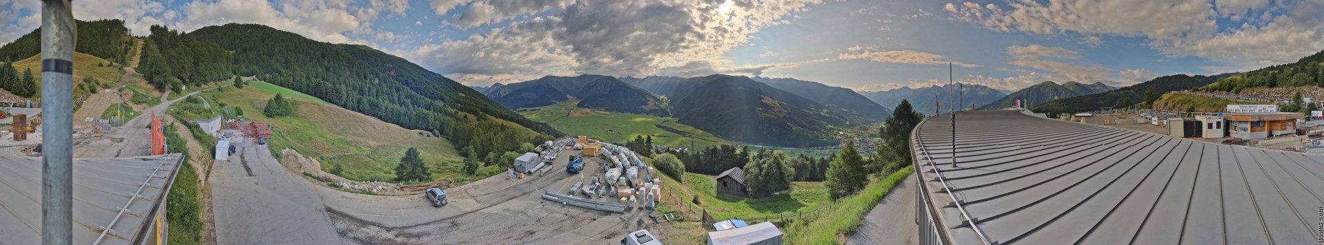 Archiv Foto Webcam Panoramablick von der Plantapatschhütte, Watles