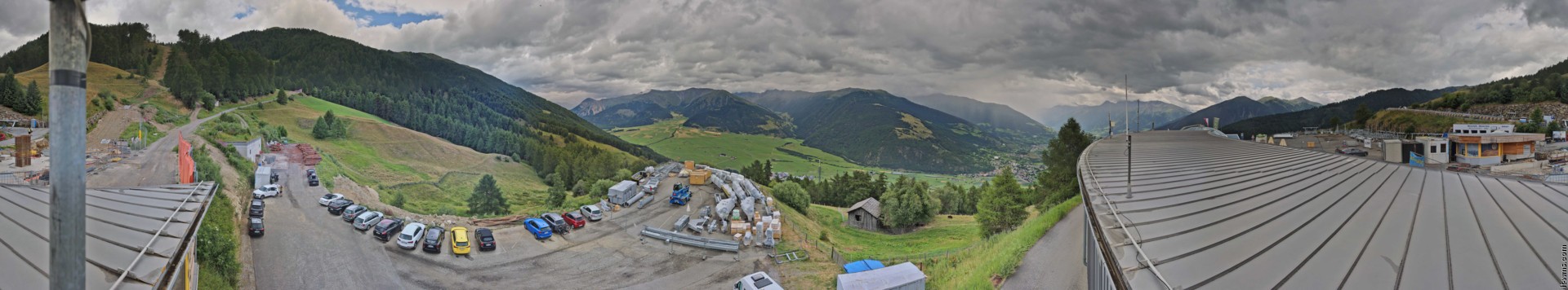 Archiv Foto Webcam Panoramablick von der Plantapatschhütte, Watles