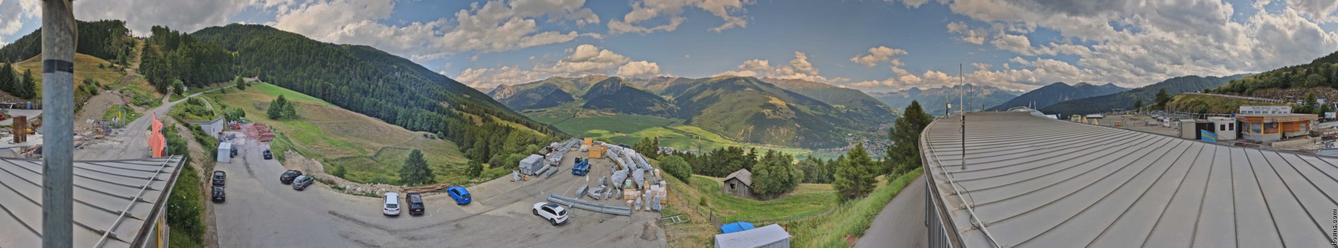 Archiv Foto Webcam Panoramablick von der Plantapatschhütte, Watles