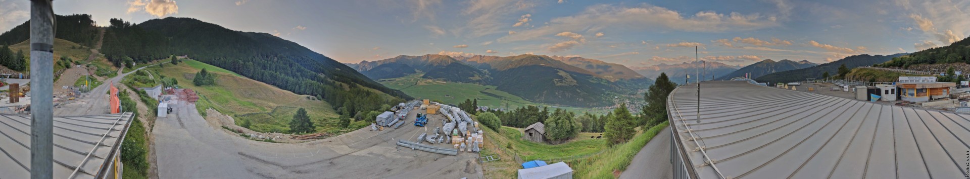 Archiv Foto Webcam Panoramablick von der Plantapatschhütte, Watles