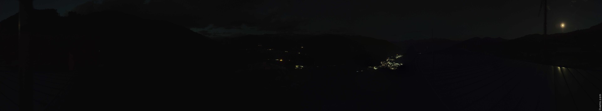 Archived image Webcam Panoramic view from mountain hut Plantapatsch in Watles (South Tyrol)