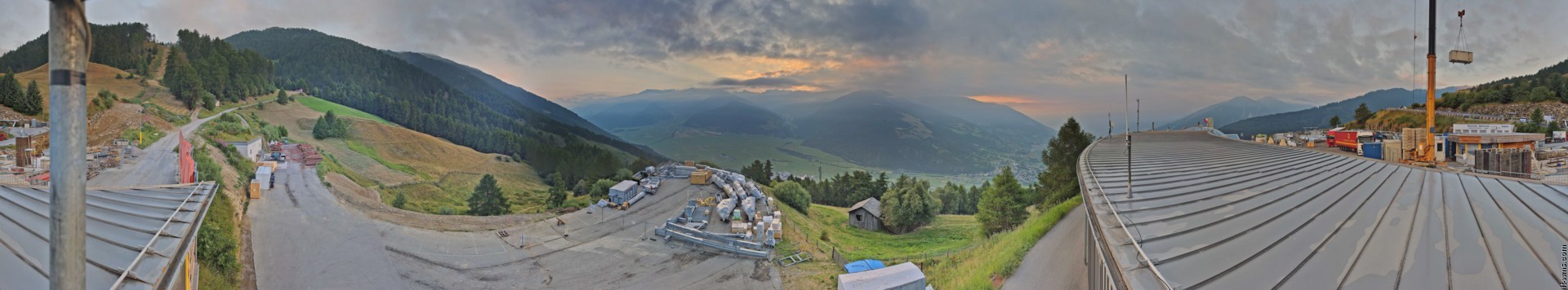 Archiv Foto Webcam Panoramablick von der Plantapatschhütte, Watles