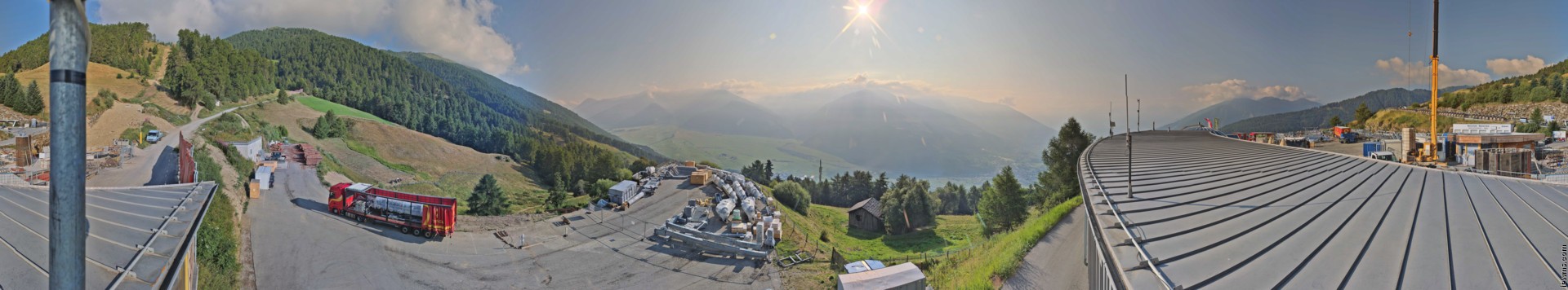 Archiv Foto Webcam Panoramablick von der Plantapatschhütte, Watles