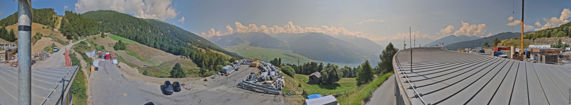 Archiv Foto Webcam Panoramablick von der Plantapatschhütte, Watles