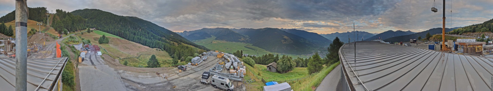Archiv Foto Webcam Panoramablick von der Plantapatschhütte, Watles