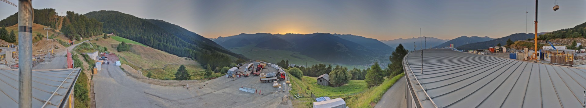 Archiv Foto Webcam Panoramablick von der Plantapatschhütte, Watles