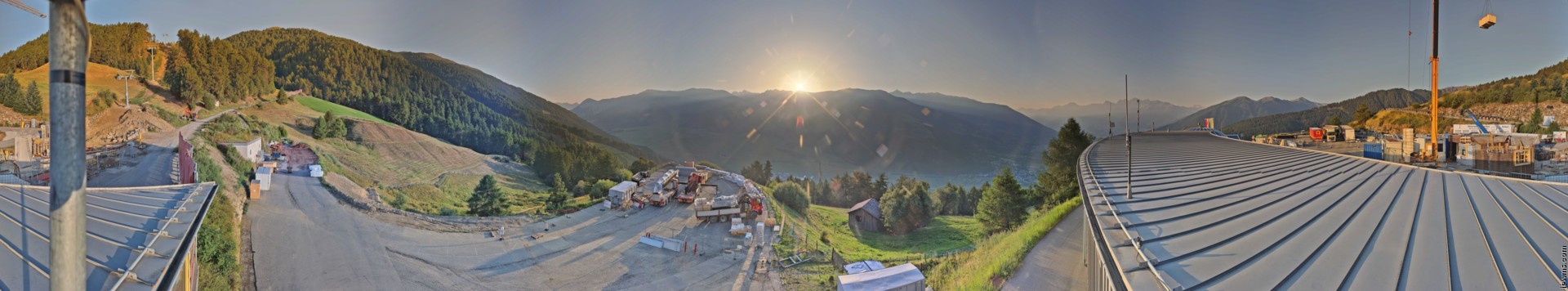 Archiv Foto Webcam Panoramablick von der Plantapatschhütte, Watles