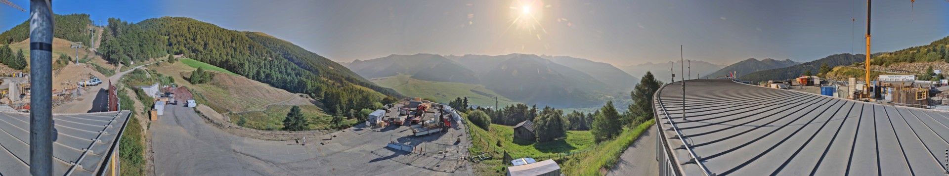 Archiv Foto Webcam Panoramablick von der Plantapatschhütte, Watles