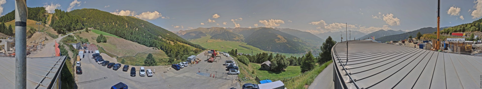 Archiv Foto Webcam Panoramablick von der Plantapatschhütte, Watles