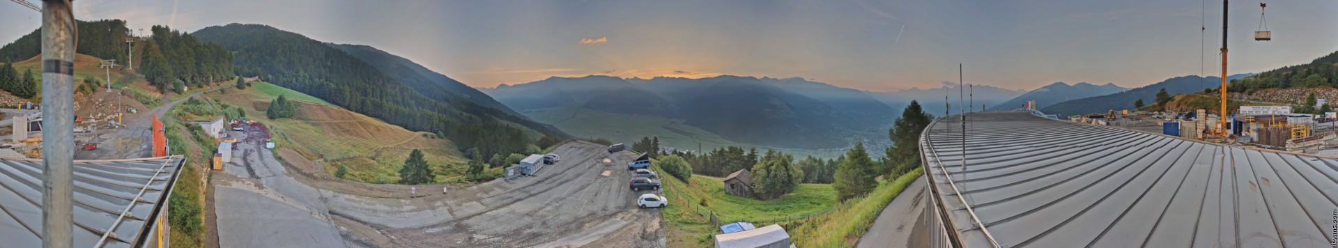 Archiv Foto Webcam Panoramablick von der Plantapatschhütte, Watles