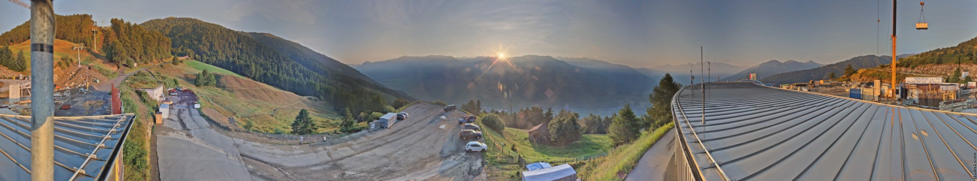 Archiv Foto Webcam Panoramablick von der Plantapatschhütte, Watles