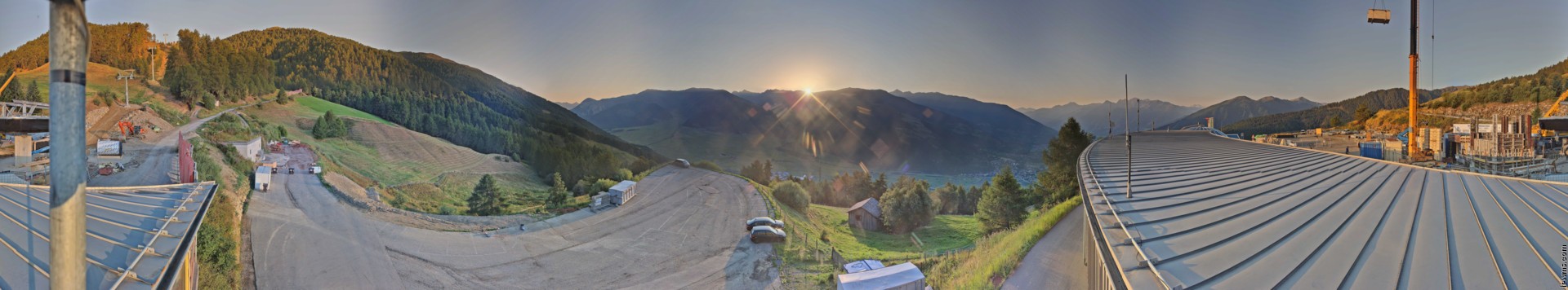 Archiv Foto Webcam Panoramablick von der Plantapatschhütte, Watles