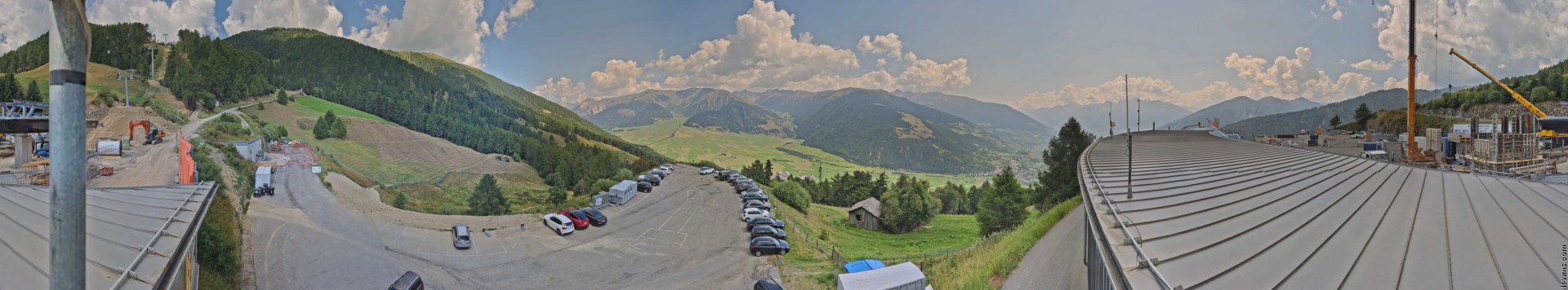 Archiv Foto Webcam Panoramablick von der Plantapatschhütte, Watles