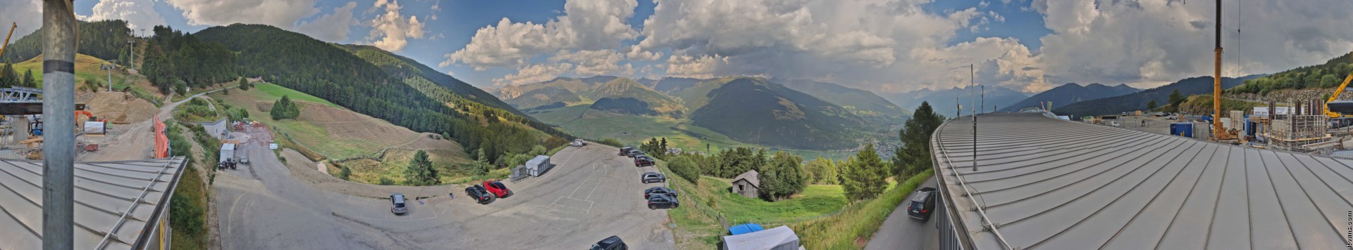 Archiv Foto Webcam Panoramablick von der Plantapatschhütte, Watles