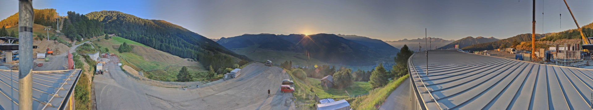 Archiv Foto Webcam Panoramablick von der Plantapatschhütte, Watles