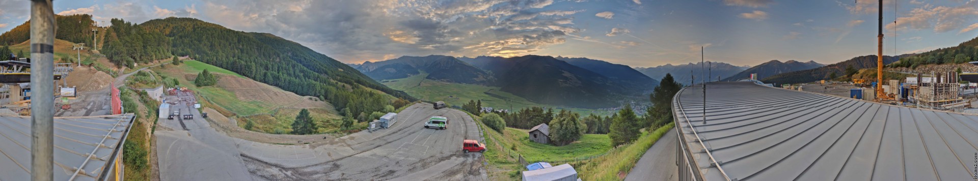 Archiv Foto Webcam Panoramablick von der Plantapatschhütte, Watles