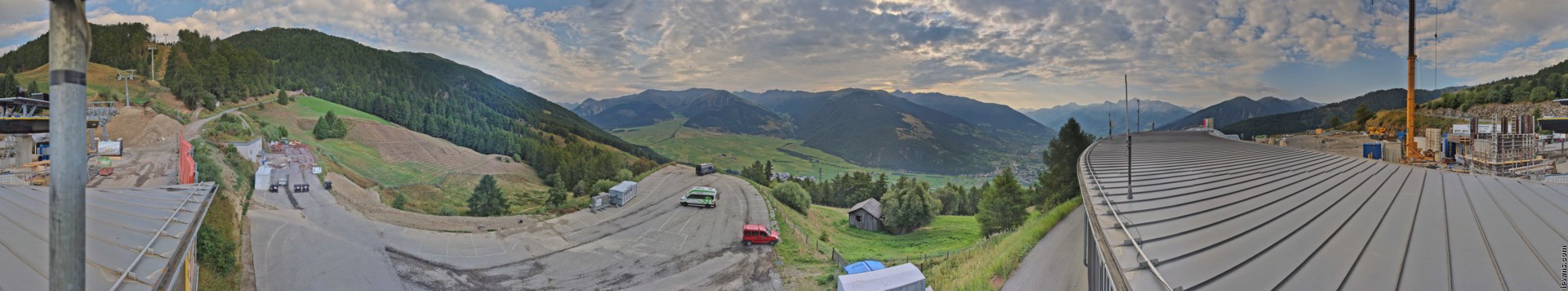Archiv Foto Webcam Panoramablick von der Plantapatschhütte, Watles
