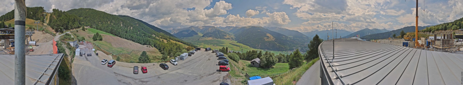 Archiv Foto Webcam Panoramablick von der Plantapatschhütte, Watles