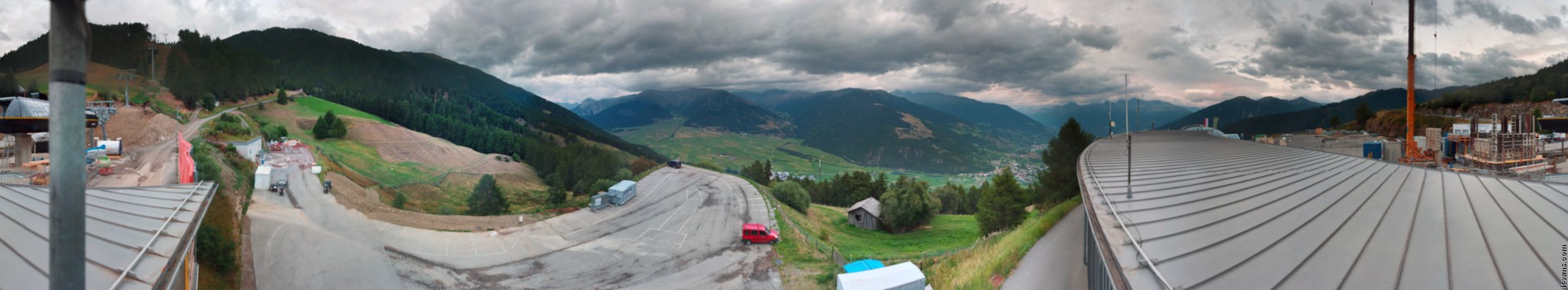 Archiv Foto Webcam Panoramablick von der Plantapatschhütte, Watles
