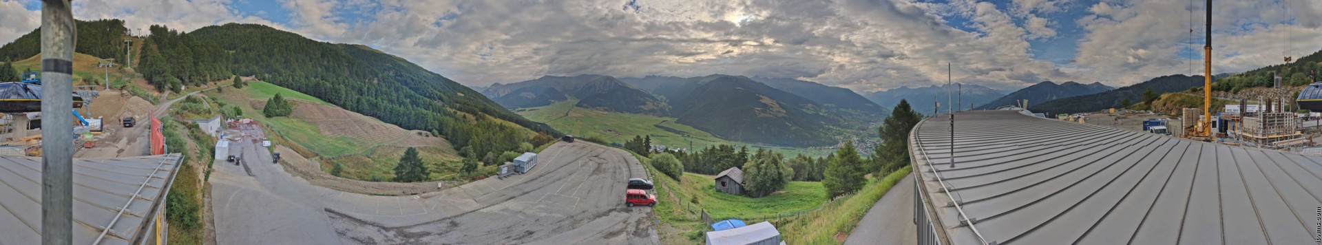 Archiv Foto Webcam Panoramablick von der Plantapatschhütte, Watles