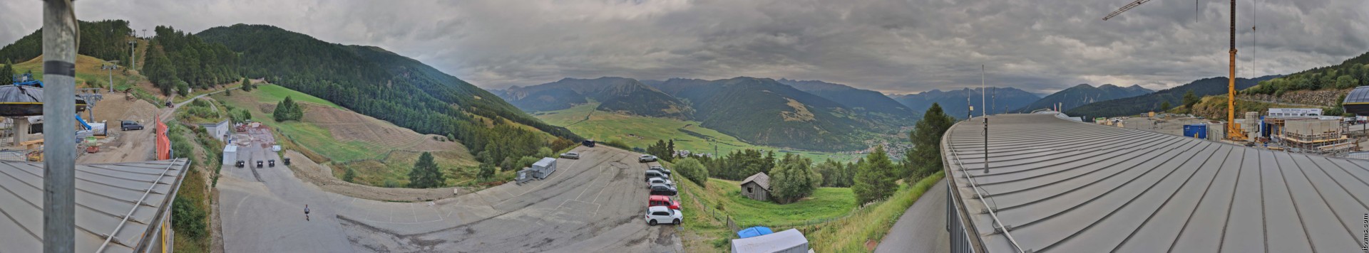 Archiv Foto Webcam Panoramablick von der Plantapatschhütte, Watles