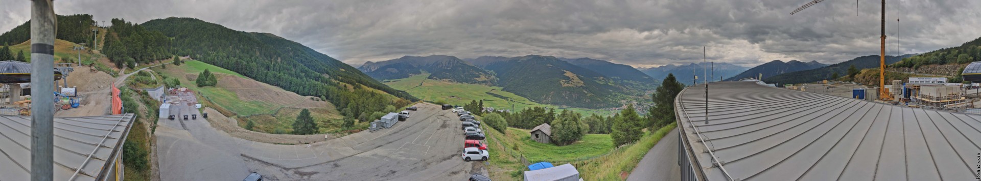 Archiv Foto Webcam Panoramablick von der Plantapatschhütte, Watles