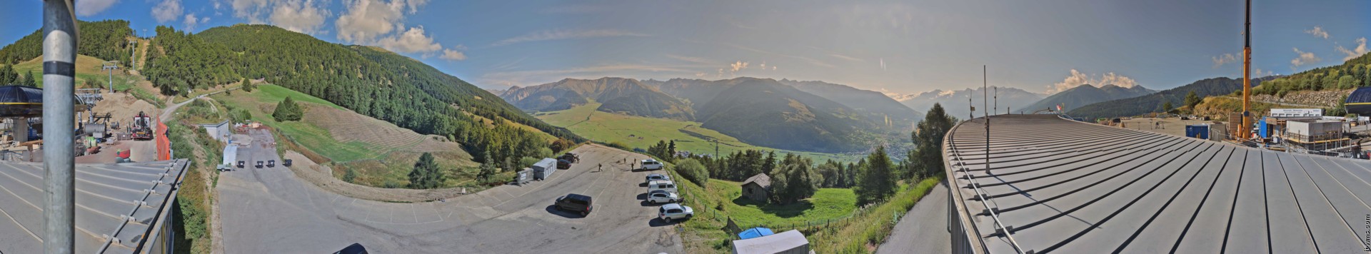 Archiv Foto Webcam Panoramablick von der Plantapatschhütte, Watles