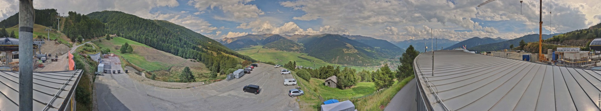 Archiv Foto Webcam Panoramablick von der Plantapatschhütte, Watles