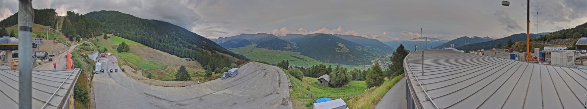 Archiv Foto Webcam Panoramablick von der Plantapatschhütte, Watles