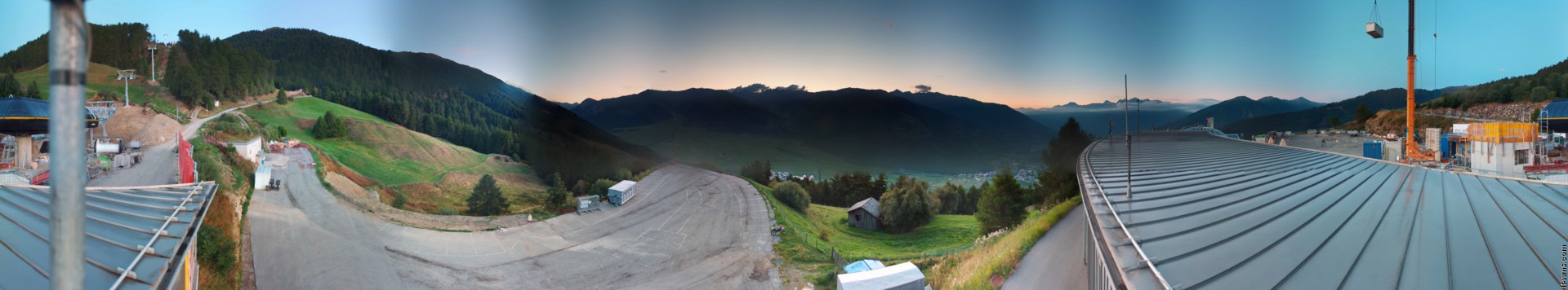 Archiv Foto Webcam Panoramablick von der Plantapatschhütte, Watles