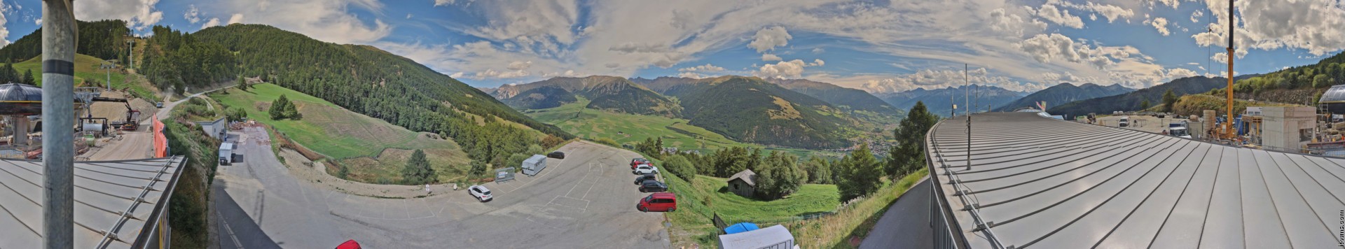 Archiv Foto Webcam Panoramablick von der Plantapatschhütte, Watles