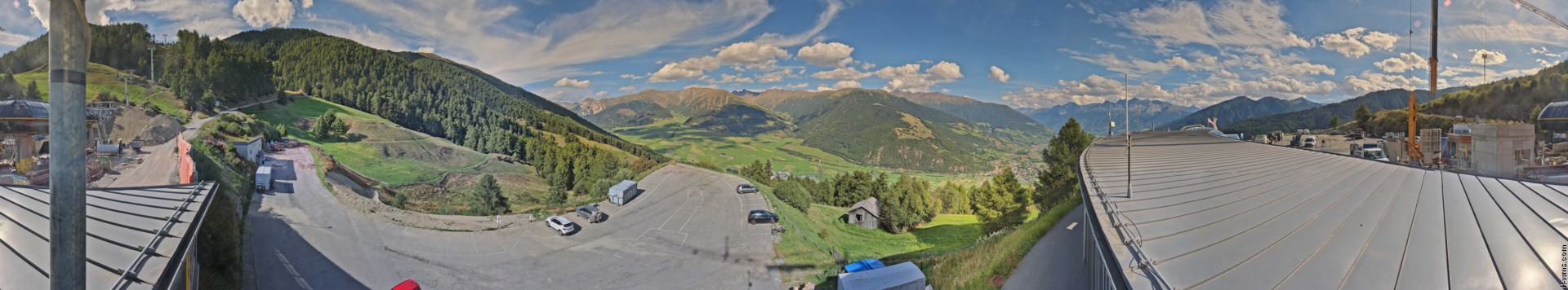 Archiv Foto Webcam Panoramablick von der Plantapatschhütte, Watles