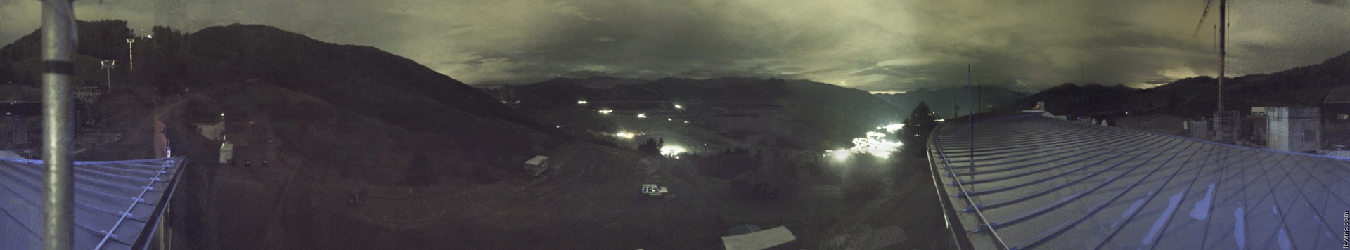 Archived image Webcam Panoramic view from mountain hut Plantapatsch in Watles (South Tyrol)