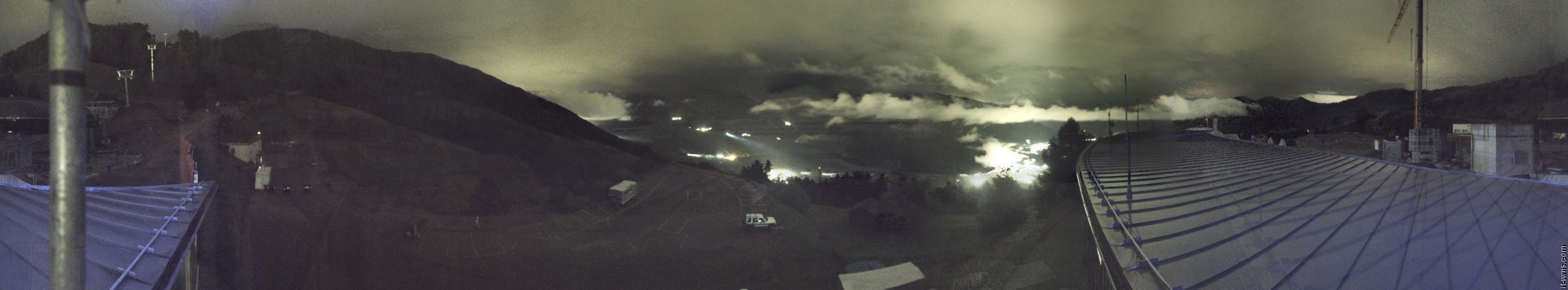 Archived image Webcam Panoramic view from mountain hut Plantapatsch in Watles (South Tyrol)