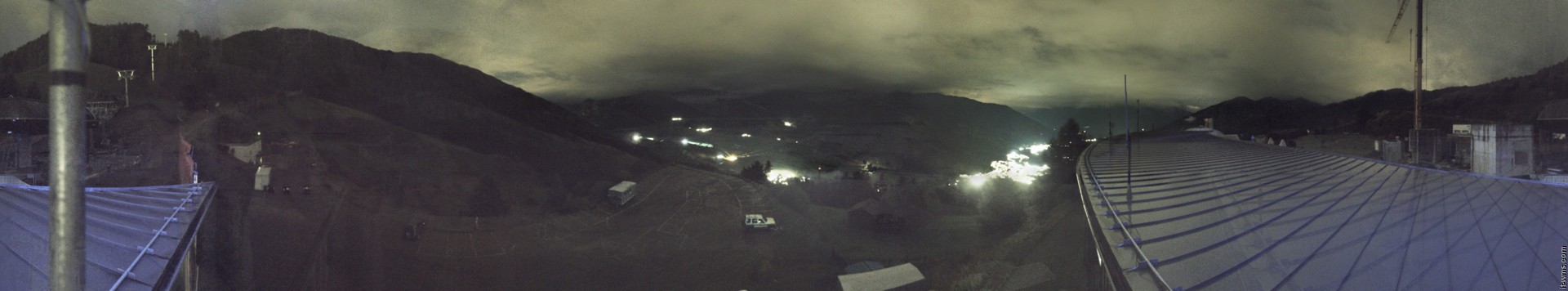 Archived image Webcam Panoramic view from mountain hut Plantapatsch in Watles (South Tyrol)