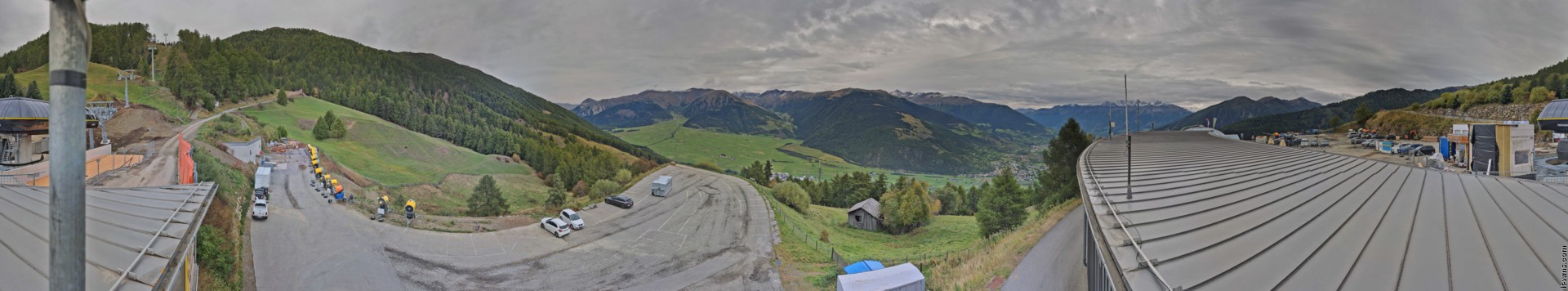 Archiv Foto Webcam Panoramablick von der Plantapatschhütte, Watles