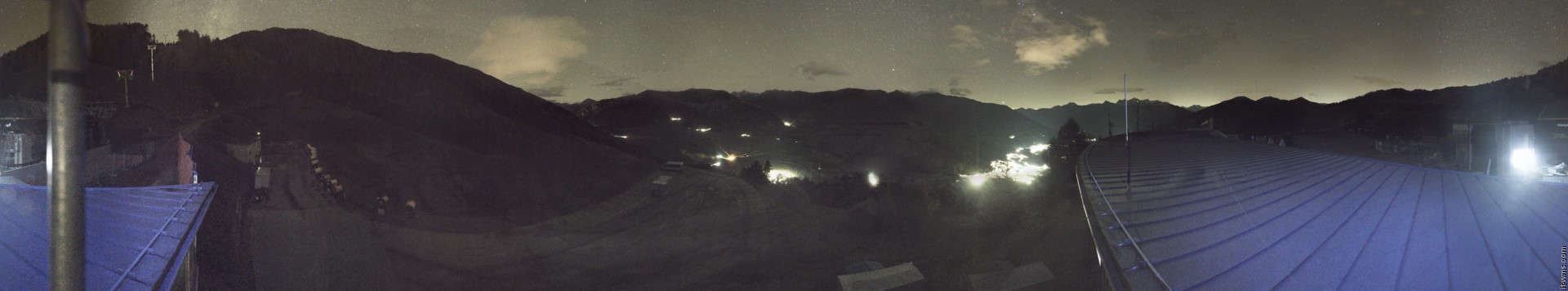 Archived image Webcam Panoramic view from mountain hut Plantapatsch in Watles (South Tyrol)