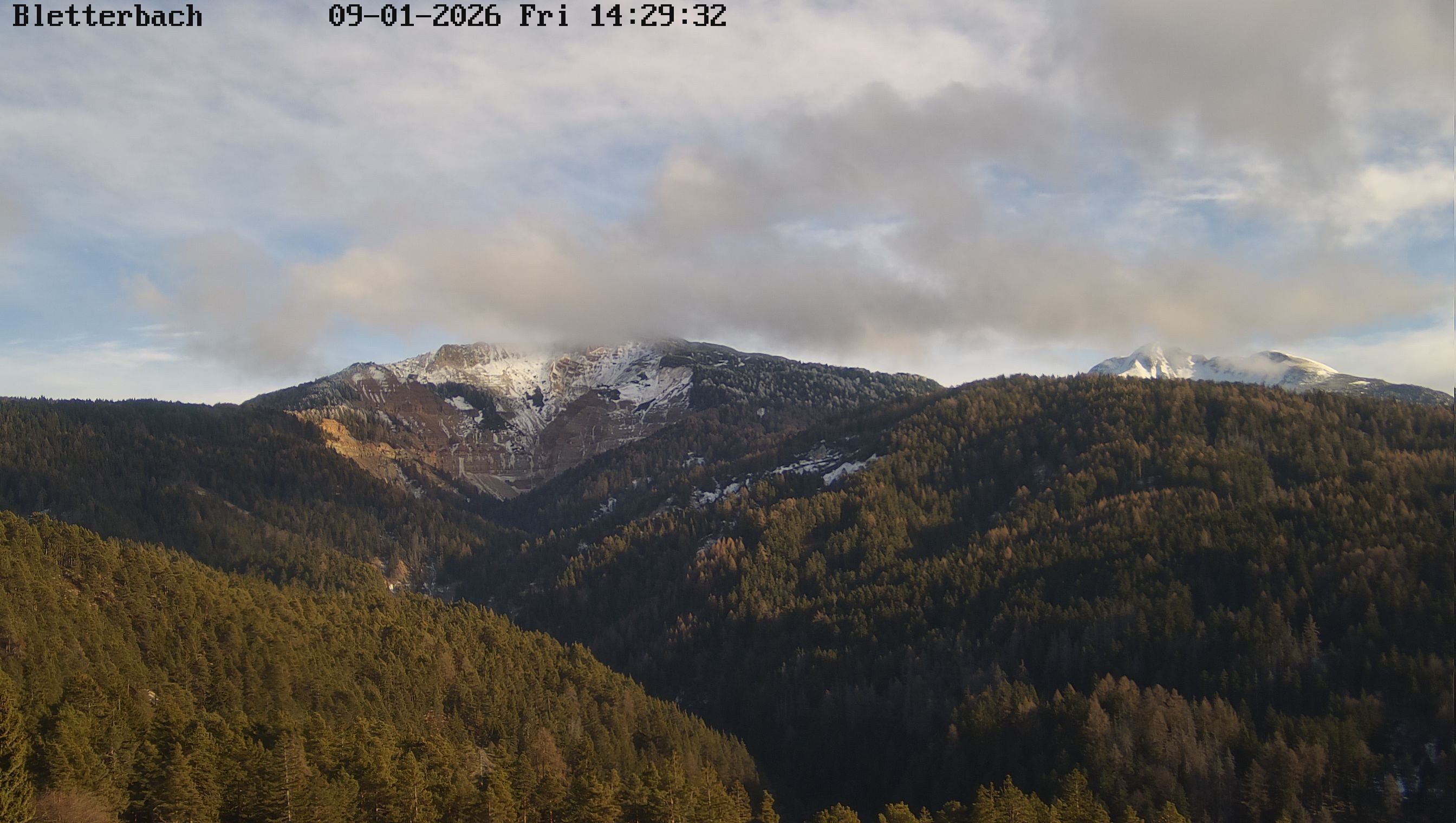 Archiv Foto Webcam Blick auf Bletterbachschlucht (Eggental, Südtirol)