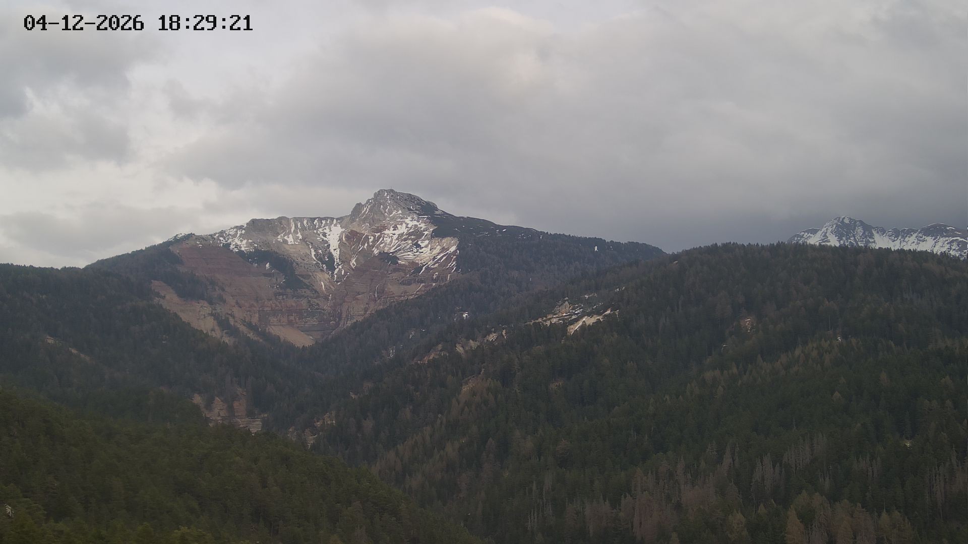 Archived image Webcam View of Canyon Bletterbach in South Tyrol