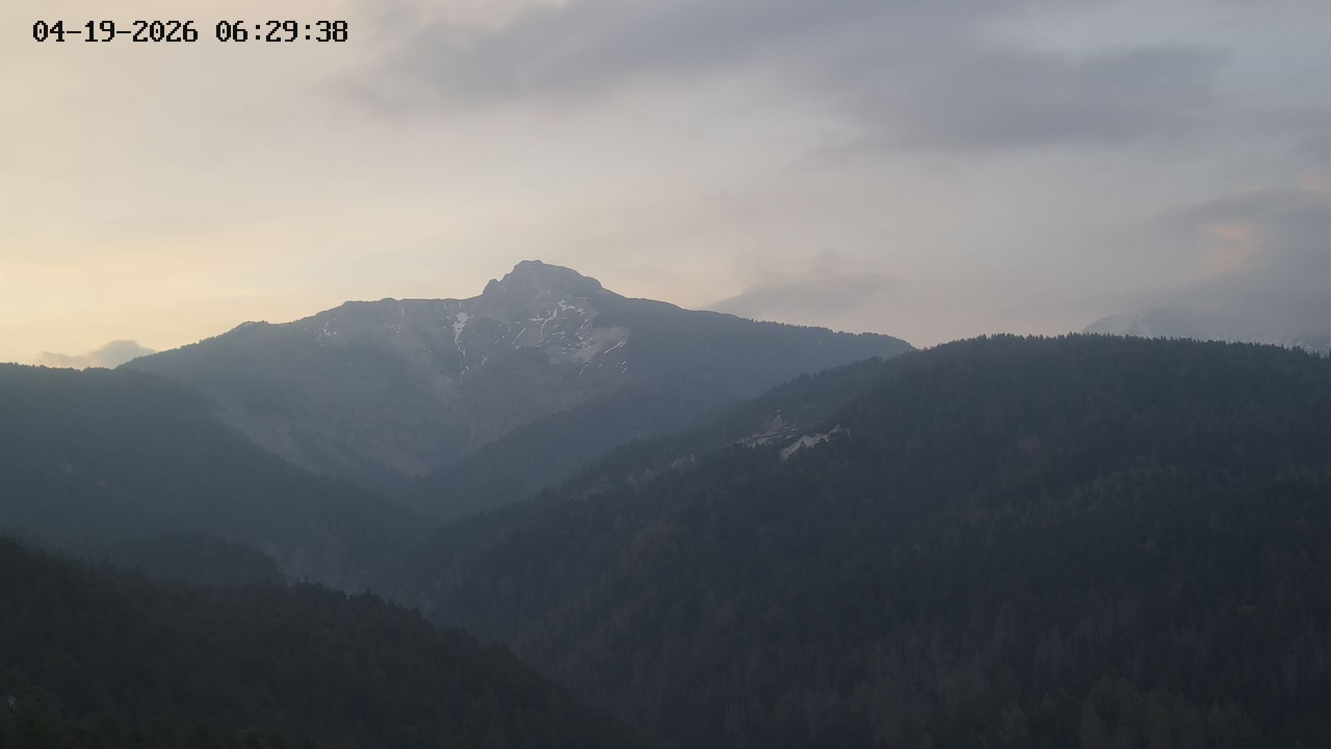 Archived image Webcam View of Canyon Bletterbach in South Tyrol