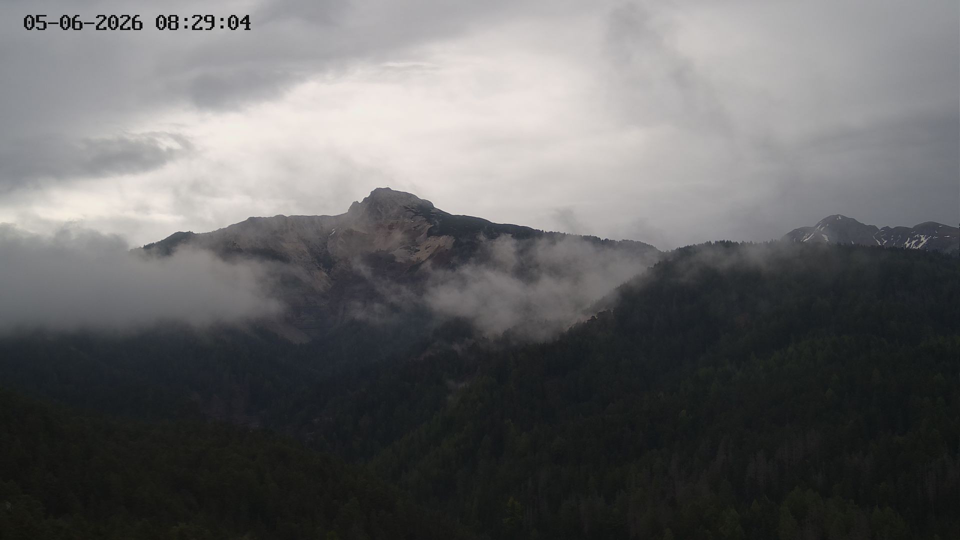 Archived image Webcam View of Canyon Bletterbach in South Tyrol