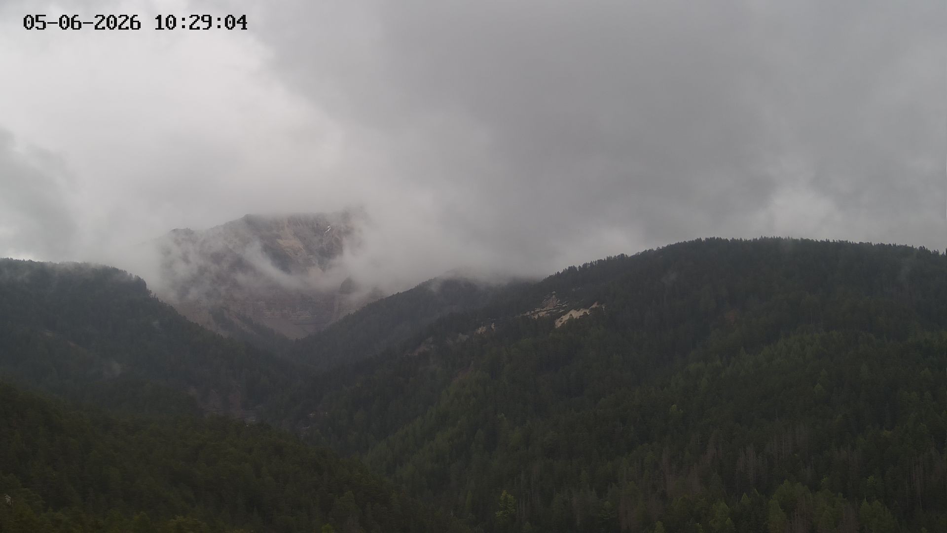 Archived image Webcam View of Canyon Bletterbach in South Tyrol