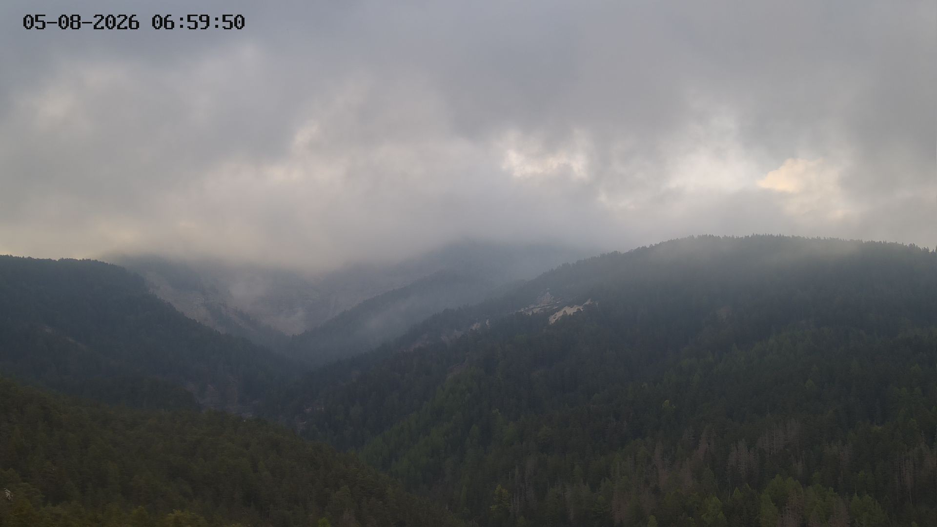 Archived image Webcam View of Canyon Bletterbach in South Tyrol