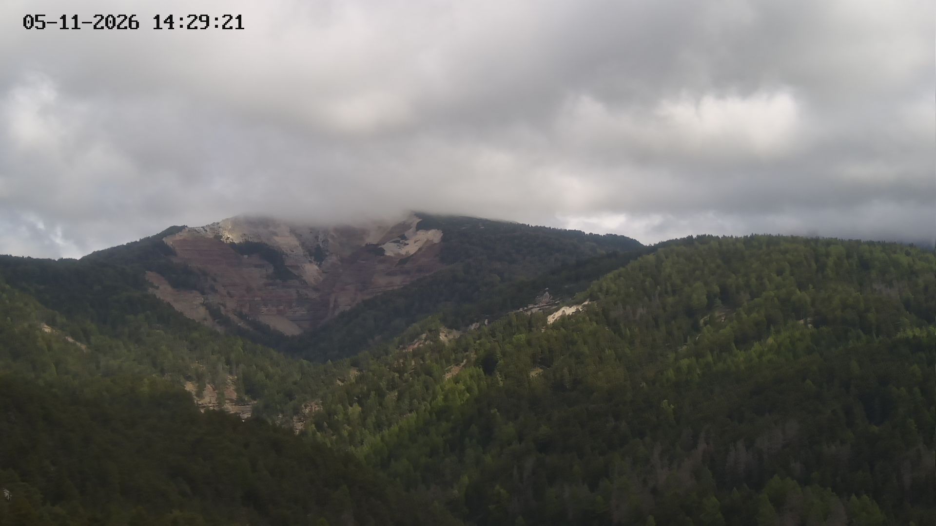 Archived image Webcam View of Canyon Bletterbach in South Tyrol