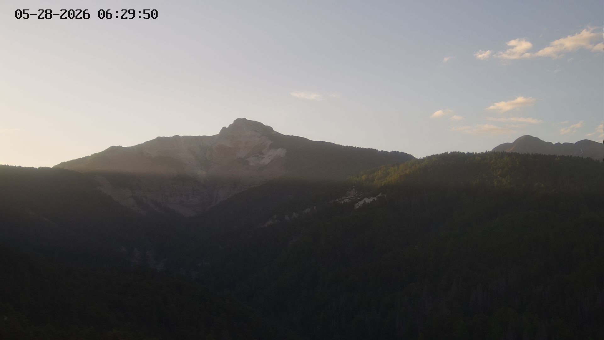 Archived image Webcam View of Canyon Bletterbach in South Tyrol