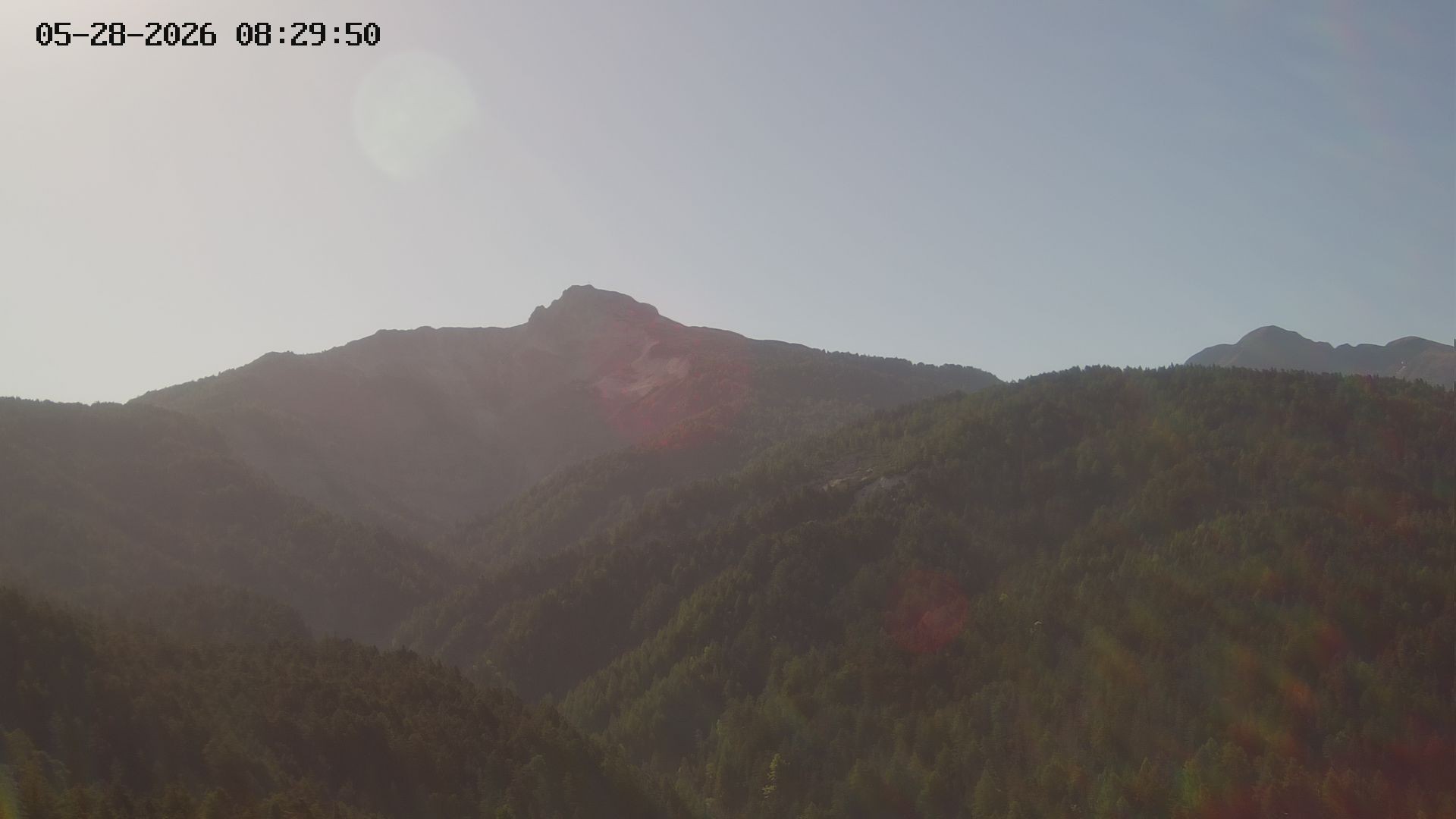 Archived image Webcam View of Canyon Bletterbach in South Tyrol
